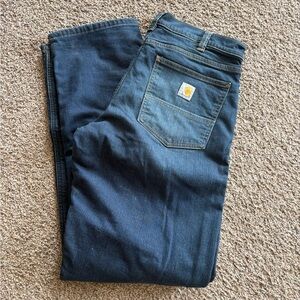 Carhartt Relaxed Fit Dark Blue Jeans